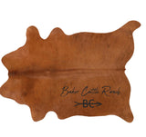 Custom Engraved Cowhide