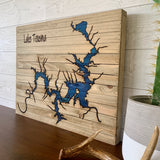 Lake Art- Wood Slat Frame