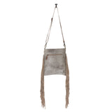 Gray Slate Hand Tooled Bag