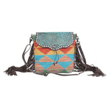 Garth Blues Crossbody Bag