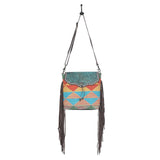 Garth Blues Crossbody Bag