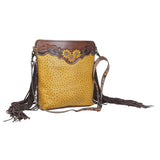 Drops of Sun Hand Tooled Bag